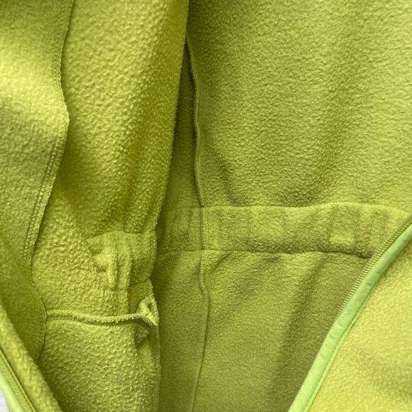 Talbots Green Zip Front Fleece Jacket Size M - Picture 6 of 10